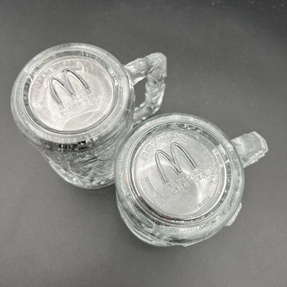 VINTAGE 1995 McDonald's Batman Forever Glasses Set of 4 Excellent Condition - Picture 5 of 16
